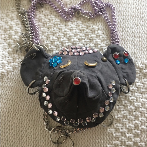 Authentic Dolce and Gabbana Punk Rock Dog Pouch - Picture 3 of 12